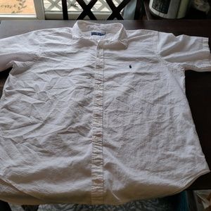 Men's Ralph Lauren 3XLT white button down